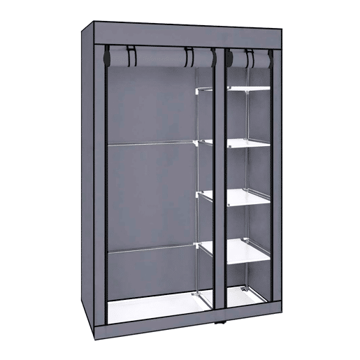 Armário Penteadeira Tecido Com Portas Zip Nyana Home Mede 170x110x45cm