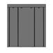 Armario Vestidor de Tela Nyana Home 150 Armario Vestidor de Tela Nyana Home 150 Gris