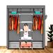 Armario Vestidor de Tela Nyana Home 150 Armario Vestidor de Tela Nyana Home 150 Gris