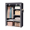 Armário Penteadeira Tecido Com Portas Zip e Bolsos Laterais Nyana Home Medidas 170x105x45cm