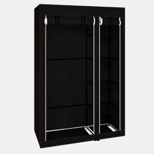 Armário Penteadeira Tecido Com Portas Zip Nyana Home Mede 170x110x45cm