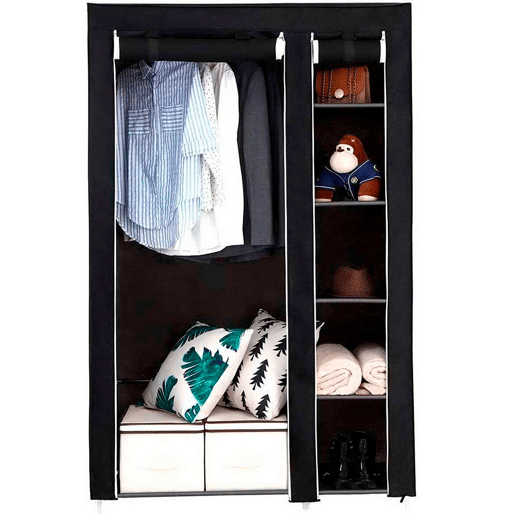 Armário Penteadeira Tecido Com Portas Zip Nyana Home Mede 170x110x45cm Armário Penteadeira Tecido Com Portas Zip Nyana Home Mede 170x110x45cm