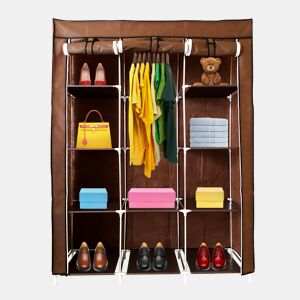 Armário Penteadeira Tecido Com Portas Zip Nyana Home Mede 170x130x45cm