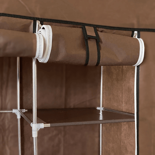 Armário Penteadeira Tecido Com Portas Zip Nyana Home Mede 170x130x45cm