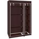 Armario Vestidor de Tela Con Puertas de Cremallera Nyana Home Armario Vestidor de Tela Con Puertas de Cremallera Nyana Home Marron