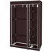 Armario Vestidor de Tela Con Puertas de Cremallera Nyana Home Armario Vestidor de Tela Con Puertas de Cremallera Nyana Home Marron