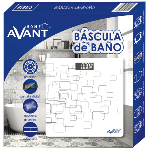 Balança de banheiro AV6105 Avant