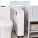 Armario de Baño MDF HOMCOM Armario de Baño MDF HOMCOM Blanco