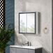 Armario con Espejo MDF, Vidrio kleankin, hogar - baño Armario con Espejo MDF, Vidrio kleankin, hogar - baño Blanco