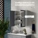 Armario con Espejo MDF, Vidrio kleankin, hogar - baño Armario con Espejo MDF, Vidrio kleankin, hogar - baño Blanco