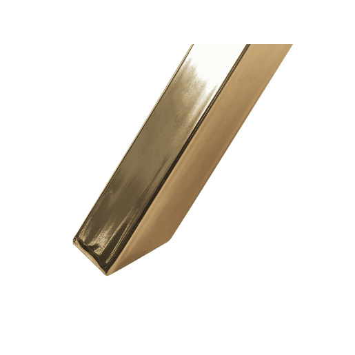Mesa de jantar SAVONI Dourado 90 cm 90 cm Vidro de segurança (temperado)