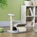 Árbol para Gato Aglomerado de Madera, Felpa Corta, Sisal PawHut Árbol para Gato Aglomerado de Madera, Felpa Corta, Sisal PawHut Gris