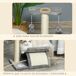 Árbol para Gato Aglomerado de Madera, Felpa Corta, Sisal PawHut Árbol para Gato Aglomerado de Madera, Felpa Corta, Sisal PawHut Gris