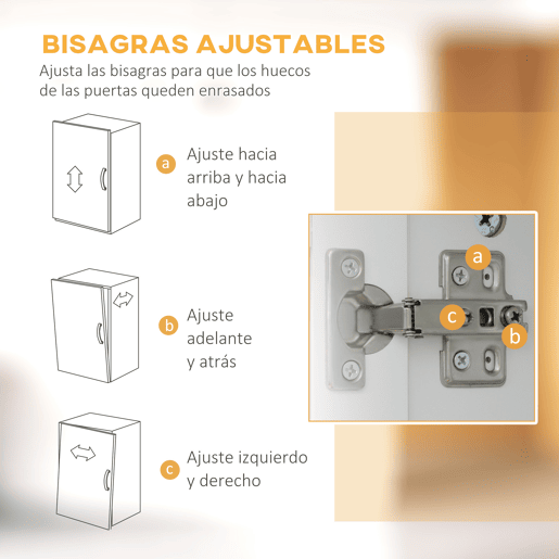 HOMCOM Armário de cozinha Armário buffet de cozinha com 4 portas de gaveta e prateleiras ajustáveis para sala de estar Sala de jantar Estilo moderno 60x38x161 cm Branco