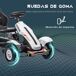 GoKart a Pedale PP, Metal HOMCOM GoKart a Pedale PP, Metal HOMCOM Blanco