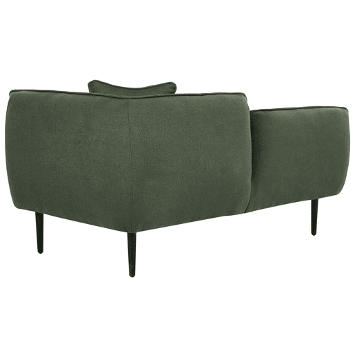 Beliani Chaise longue à direita Bouclé CHEVANNES Beliani Chaise longue à direita Bouclé CHEVANNES