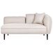 Beliani Chaise longue derecho Bouclé CHEVANNES Beliani Chaise longue derecho Bouclé CHEVANNES Beige