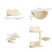 Estantes para Gato Aglomerado de Madera, Felpa, Sisal PawHut Estantes para Gato Aglomerado de Madera, Felpa, Sisal PawHut Crudo