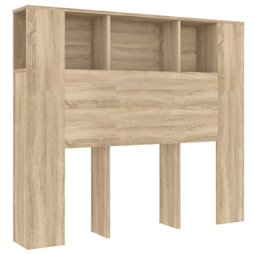 Cabeceira Sonoma cor de carvalho 120x18,5x104,5 cm