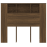 Cabeceira de cama em carvalho castanho 120x18,5x104,5 cm
