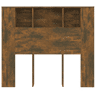 Cabeceira de cor carvalho fumado 120x18,5x104,5 cm