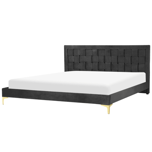 Beliani Cama Veludo LIMOUX