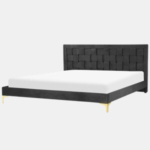 Beliani Cama Veludo LIMOUX