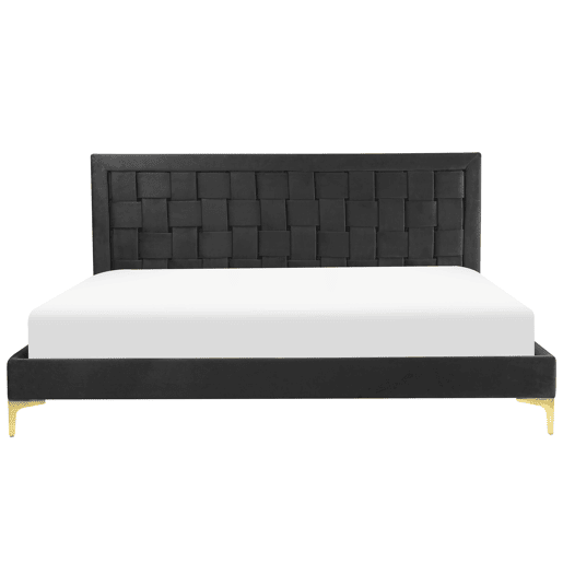 Beliani Cama Veludo LIMOUX