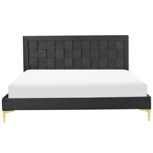 Beliani Cama Veludo LIMOUX Beliani Cama Veludo LIMOUX