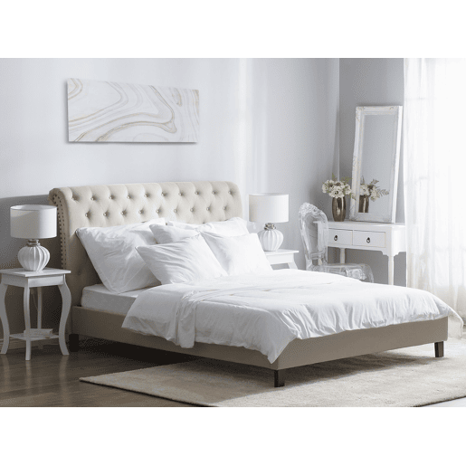 Beliani Cama Poliéster REIMS