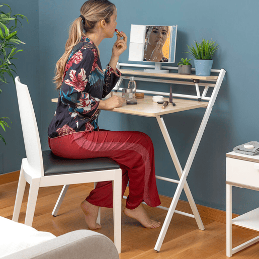 Secretária Rebatível com Prateleira Tablezy InnovaGoods
