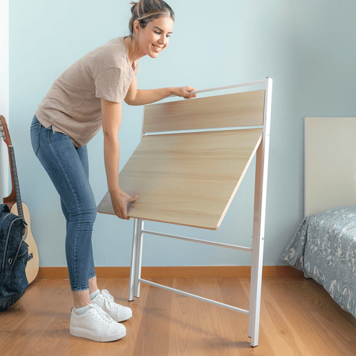 Secretária Rebatível com Prateleira Tablezy InnovaGoods