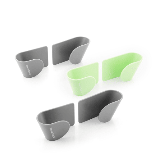 Conjunto de 3 Suportes Adesivos para Tampas de Panelas Smarack InnovaGoods Conjunto de 3 Suportes Adesivos para Tampas de Panelas Smarack InnovaGoods