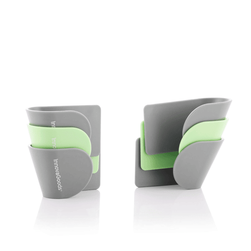 Conjunto de 3 Suportes Adesivos para Tampas de Panelas Smarack InnovaGoods Conjunto de 3 Suportes Adesivos para Tampas de Panelas Smarack InnovaGoods