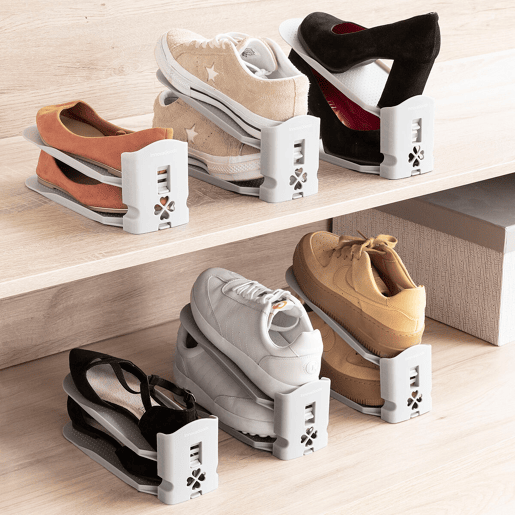 Organizador de Sapatos Regulável Sholzzer InnovaGoods 6 Unidades