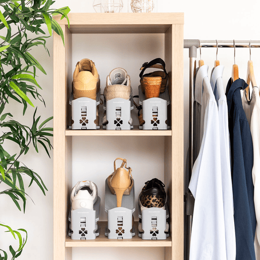 Organizador de Sapatos Regulável Sholzzer InnovaGoods 6 Unidades
