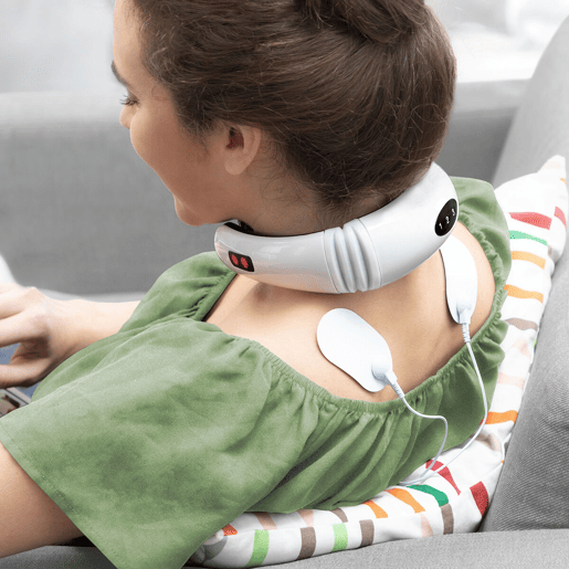 Aparelho de Massagem Eletromagnética para Pescoço e Costas Calmagner InnovaGoods Aparelho de Massagem Eletromagnética para Pescoço e Costas Calmagner InnovaGoods