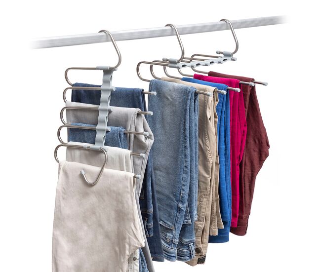 Percha múltiple para pantalones 5 en 1 havser innovagoods
