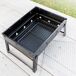 Barbacoa Plegable Portátil para Carbón Barbacoa Plegable Portátil para Carbón Negro