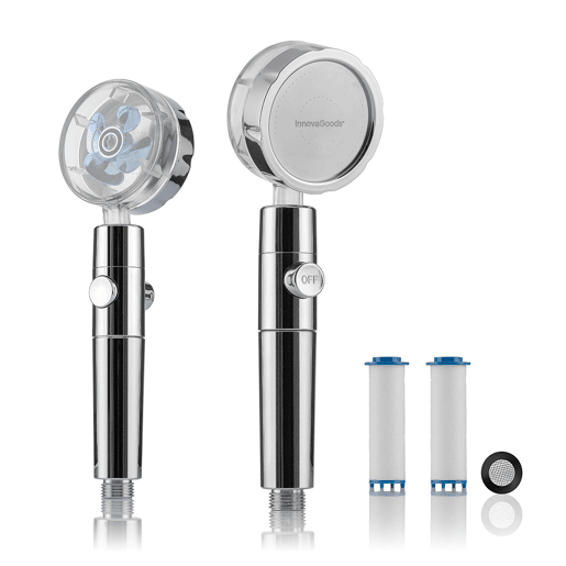 Chuveiro Ecológico com Hélice de Pressão e Filtro Purificador Heliwer InnovaGoods
