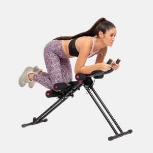 Máquina de Abdominais Rebatível com Guia de Exercícios Plawer InnovaGoods