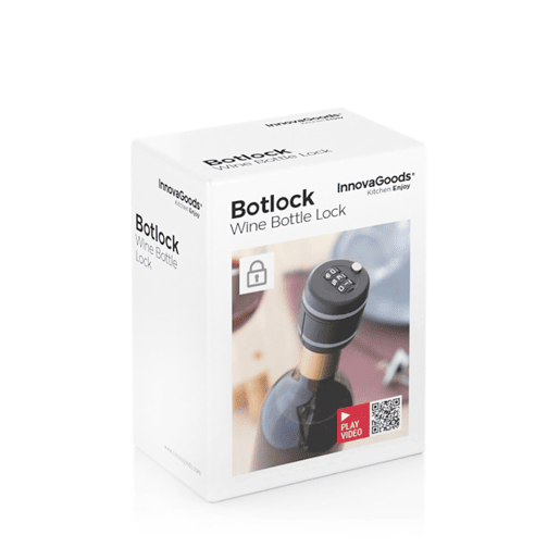 Cadeado para Garrafas de Vinho Botlock InnovaGoods