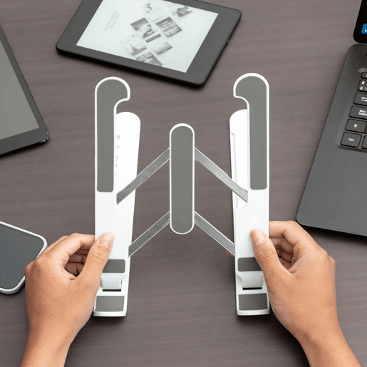 Suporte Dobrável e Regulável para Portátil Flappot InnovaGoods