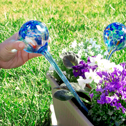 Globos de Rega Automática Aqua·Loon InnovaGoods 2 Unidades Globos de Rega Automática Aqua·Loon InnovaGoods 2 Unidades