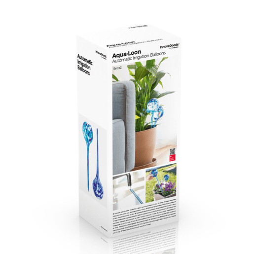 Globos de Rega Automática Aqua·Loon InnovaGoods 2 Unidades Globos de Rega Automática Aqua·Loon InnovaGoods 2 Unidades