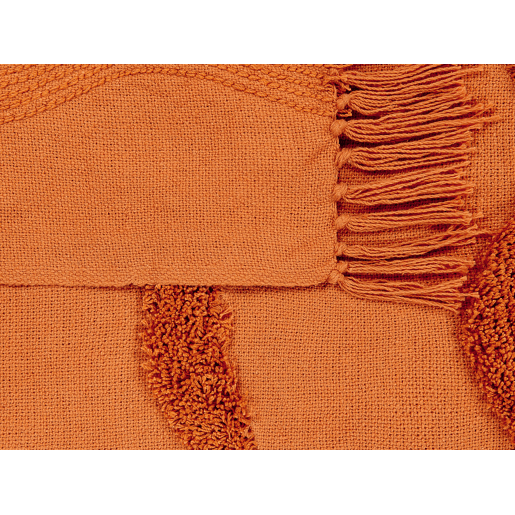 Manta KHARI Algodão 125 x 150 cm Laranja