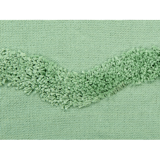 Manta KHARI Algodão 125 x 150 cm Verde claro