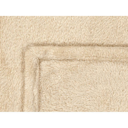 Manta NAMDU 125 x 150 cm Creme claro