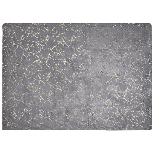 Manta GODAVARI 130 x 180 cm Cinzento