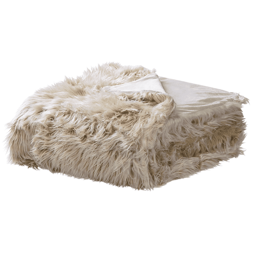Colcha DELICE 200 x 220 cm Castanho claro